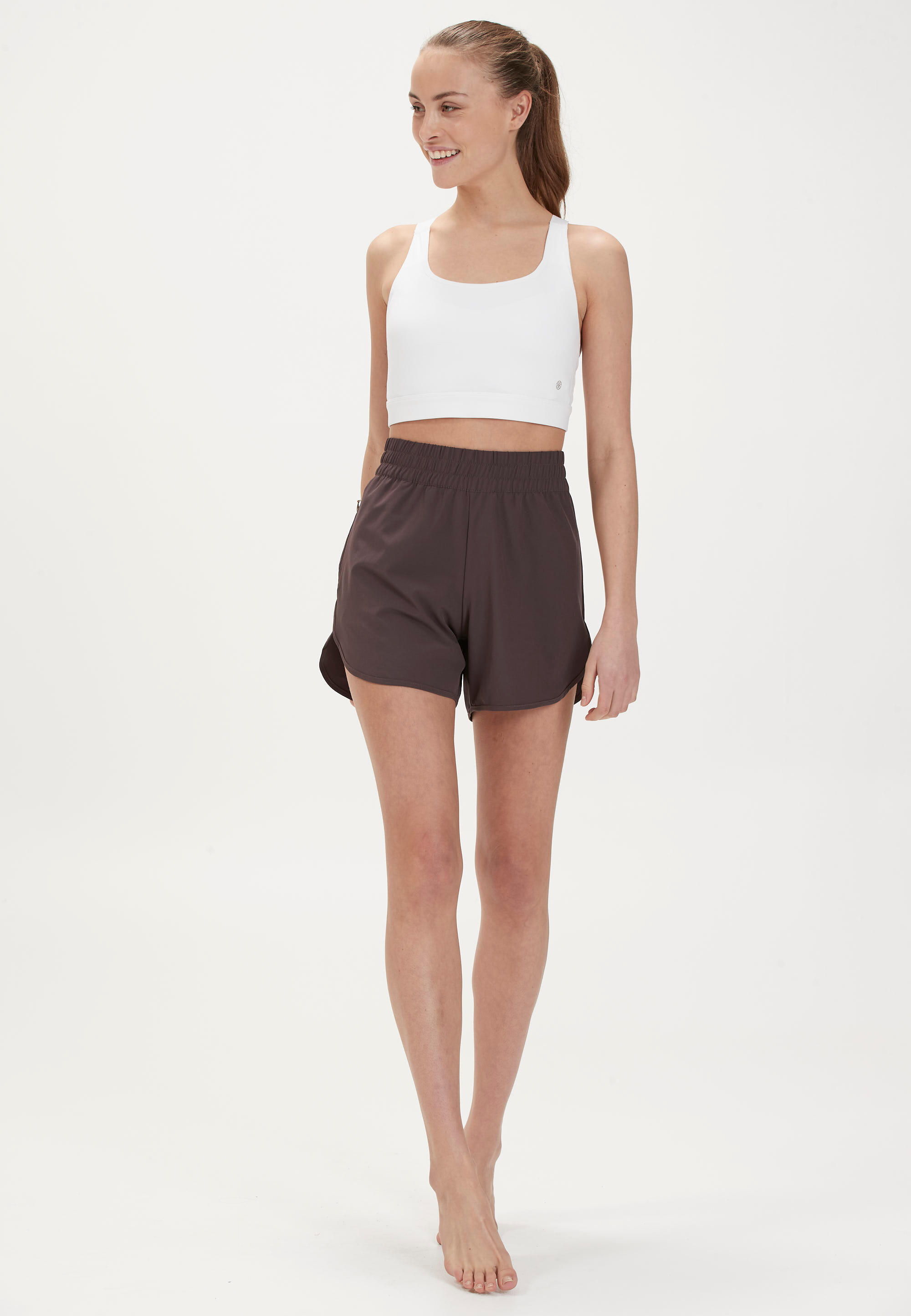 Functionele shorts Creme W Shorts 3/5