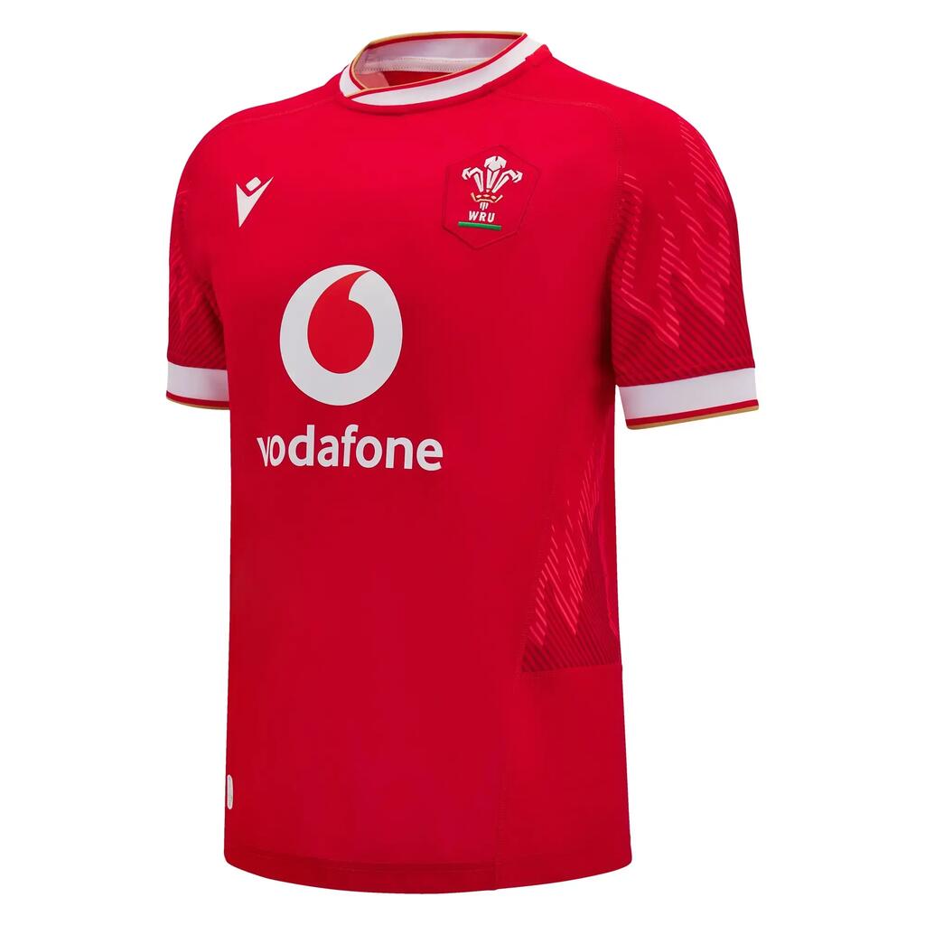 Wales WRU 2024/25 Adults Six Nations Home Rugby Shirt