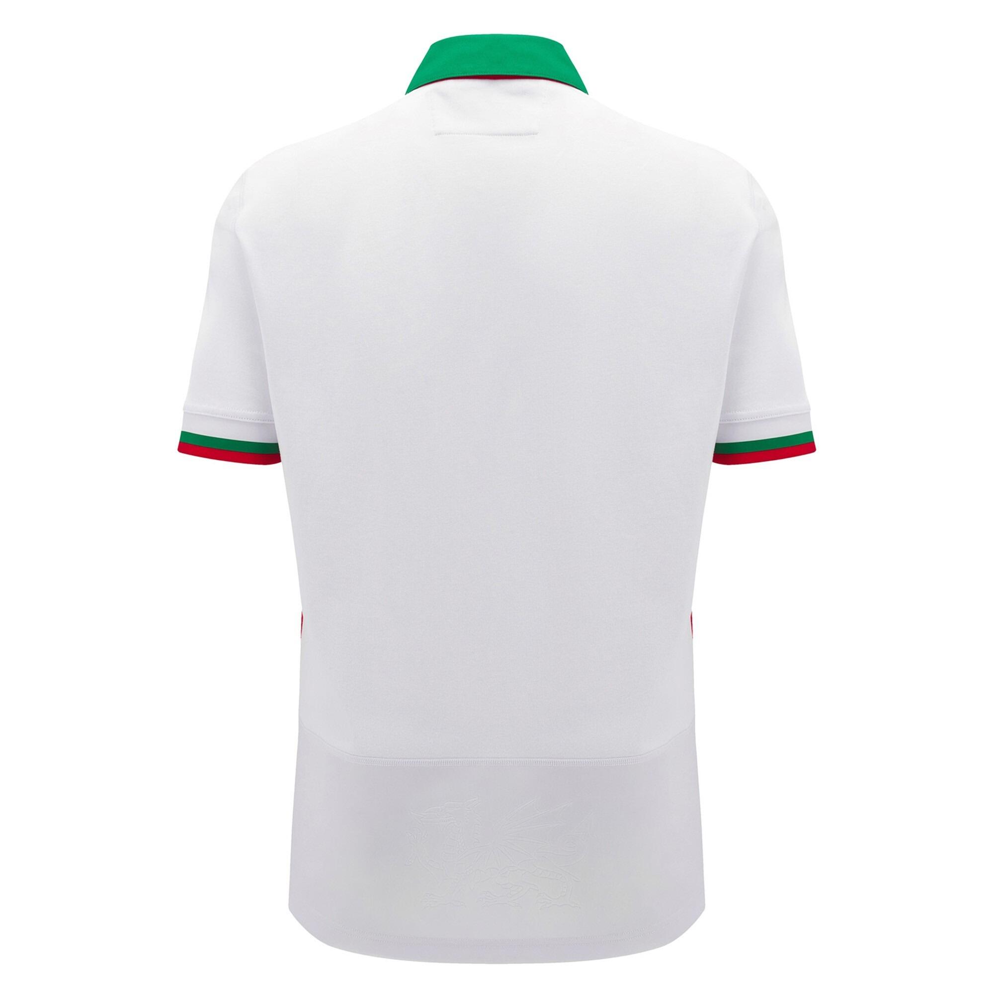 Wales WRU M24/25 Away Six Nations Adults Cotton Rugby Shirt 2/5