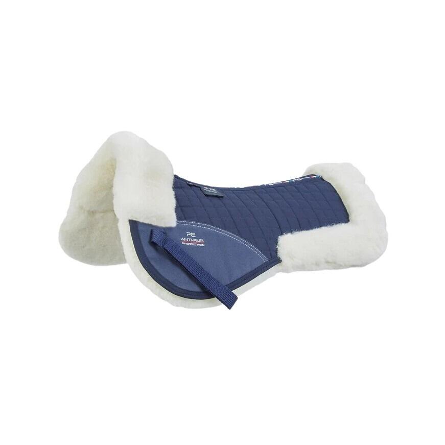 Premier Equine - Amortisseur Pour Cheval Laine Mérinos Premier Equine - Amortisseur De Selle D'Équitation - Beige|bleu - Fs - Decathlon