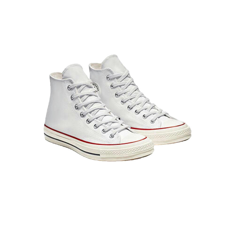 Chaussures Adultes Converse Chuck 70 Vintage Canvas High Blanc 2/3