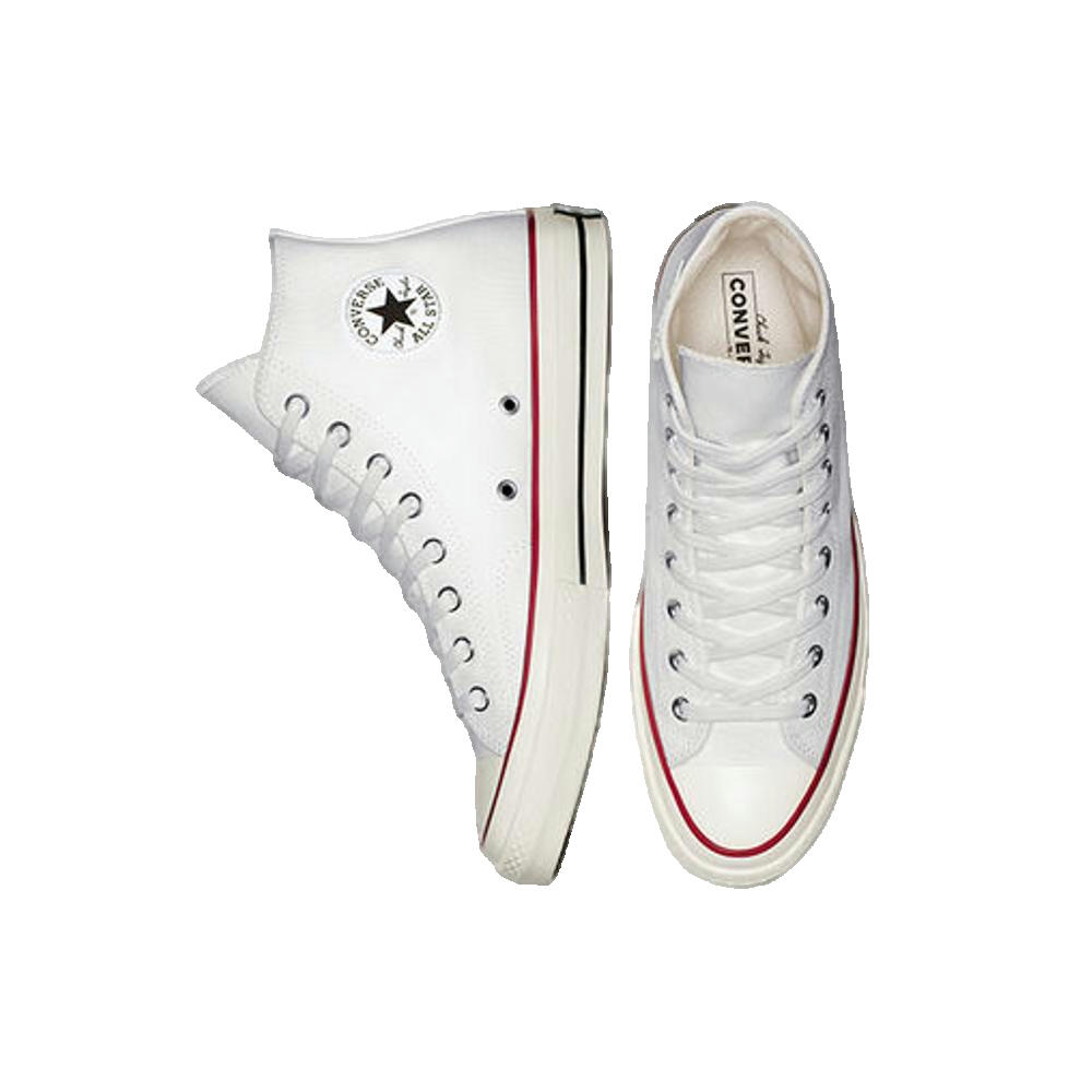 Chaussures Adultes Converse Chuck 70 Vintage Canvas High Blanc 3/3