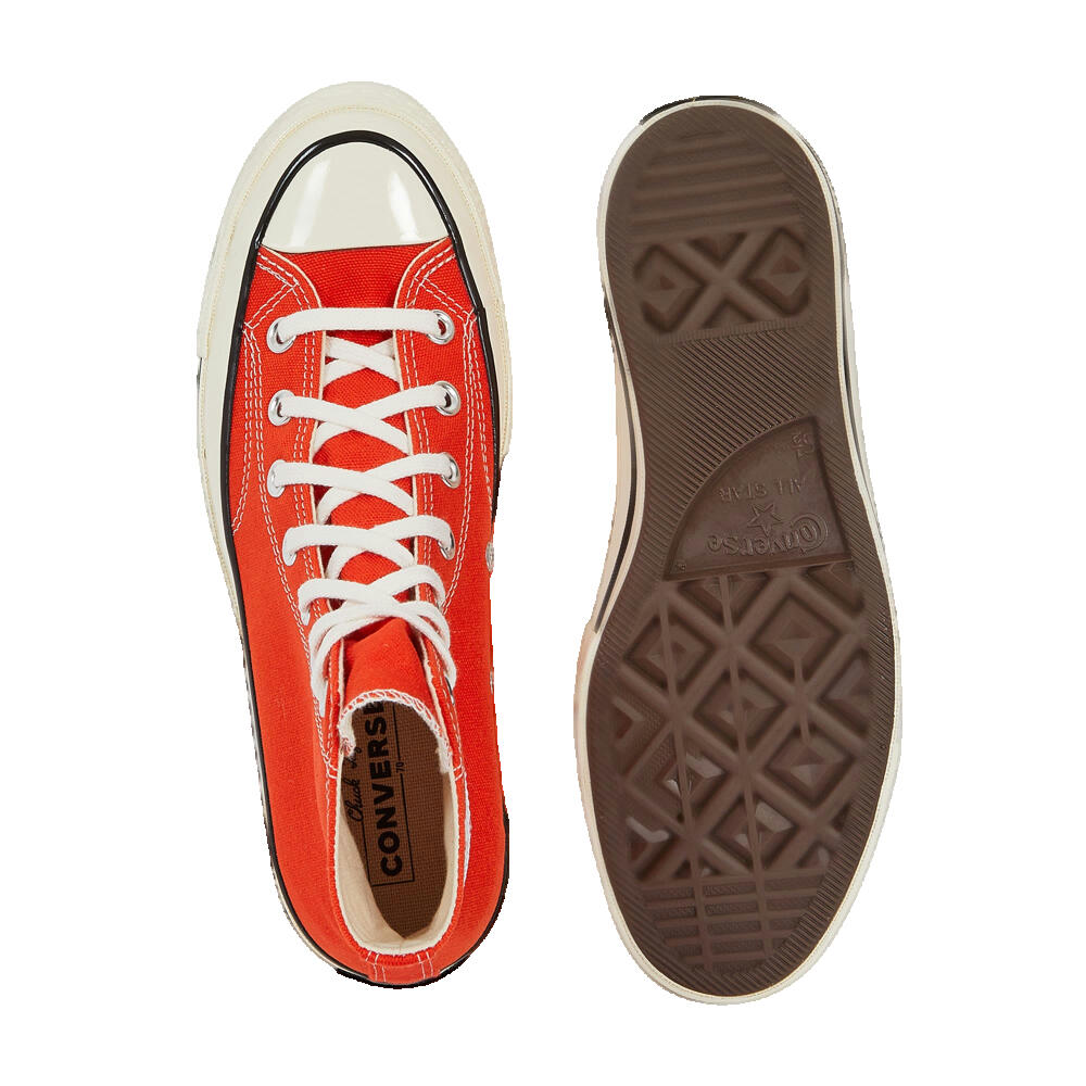 Chaussures Hommes Converse Chuck 70 Hi Rouge 3/3