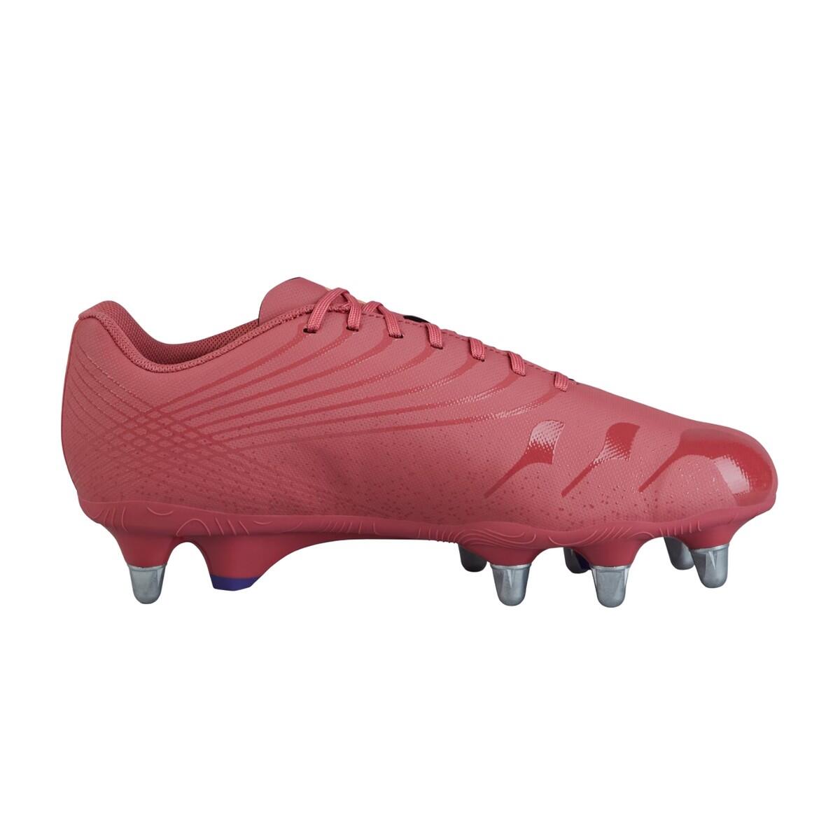 Scarpe Da Rugby Per Terreni Morbidi 2025 Uomo Canterbury Stampede Team Viola 3/4