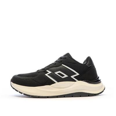 Lotto twenty6 zwart/witte heren sneakers
