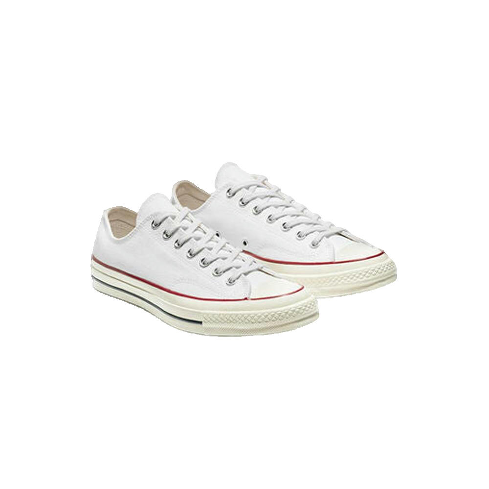 Chaussures Adultes Converse Chuck 70 Vintage Canvas Low Blanc 2/3