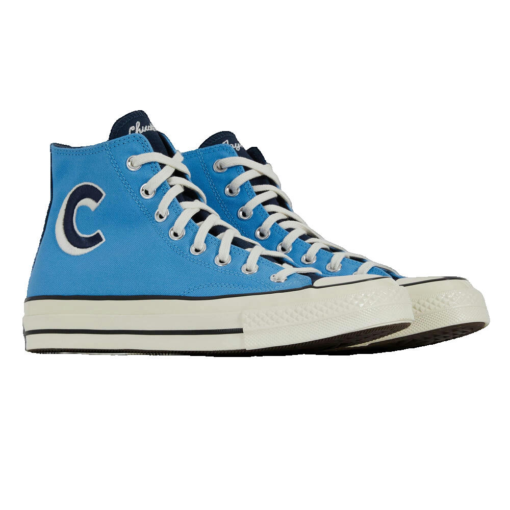 Chaussures Hommes Converse Chuck 70 Hi Bleu 2/3