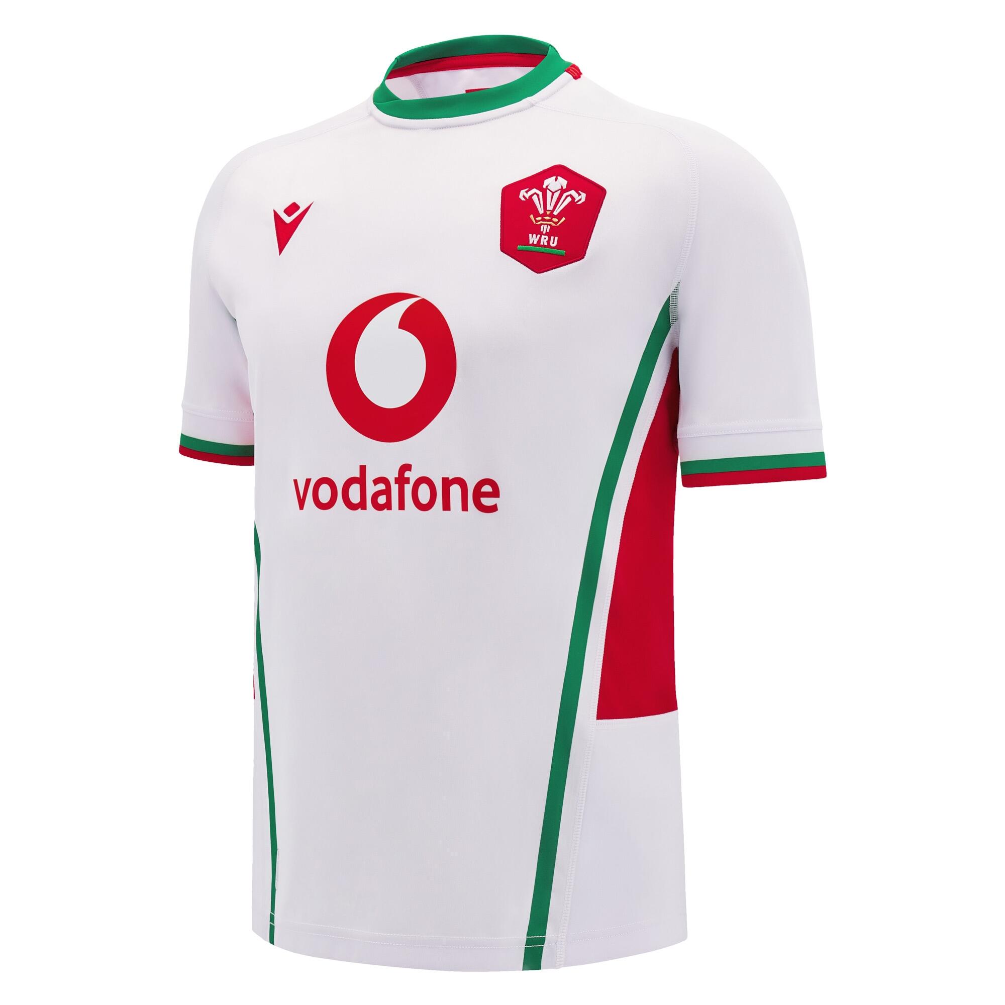 Wales WRU 2024/25 Adults Six Nations Away Rugby Shirt 1/6