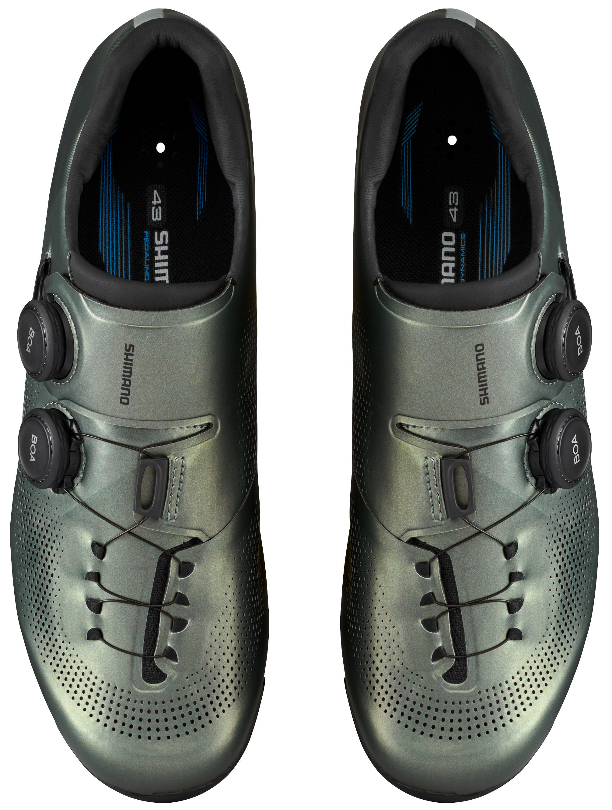Bici da strada - Scarpe da ciclismo SH-RC703, verde salvia 2/6