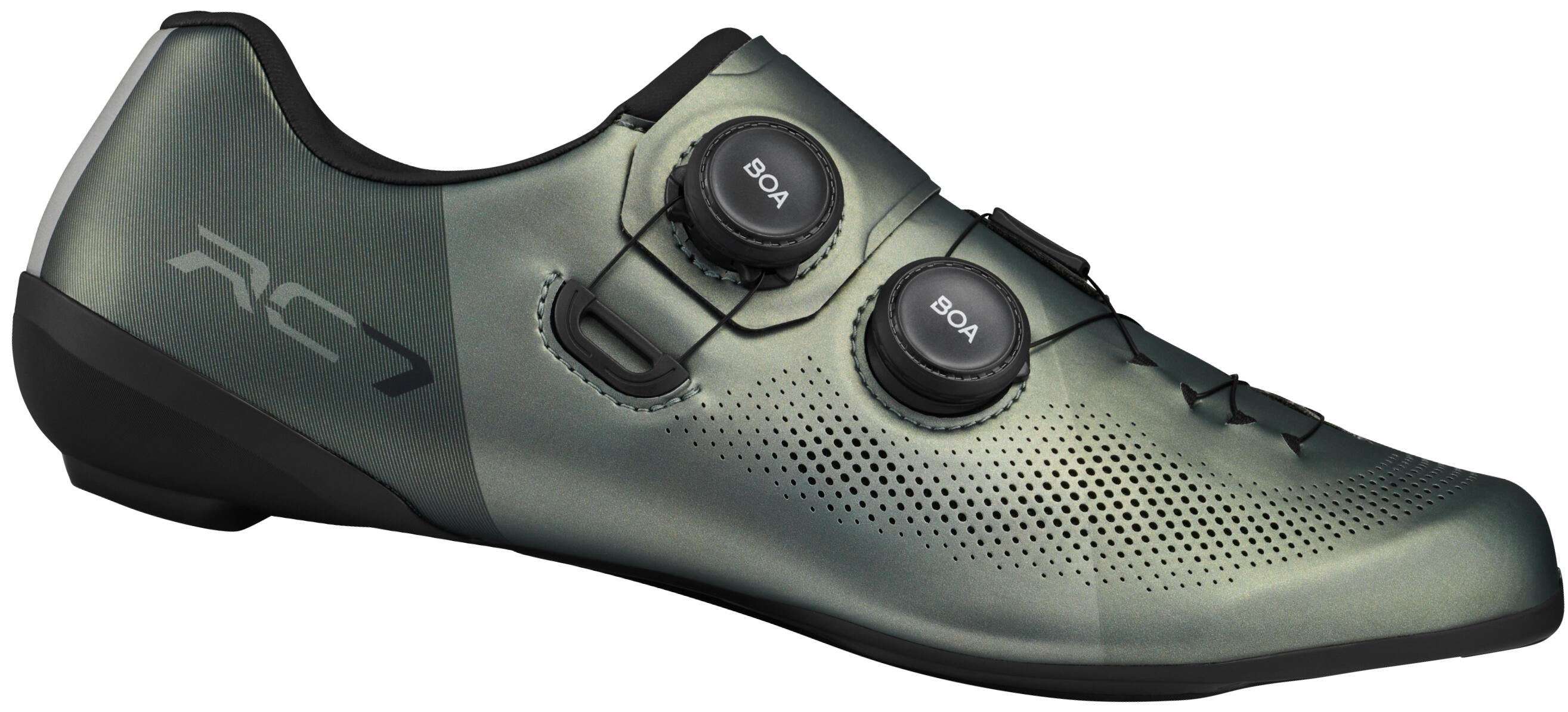 SHIMANO Bici da strada - Scarpe da ciclismo SH-RC703, verde salvia