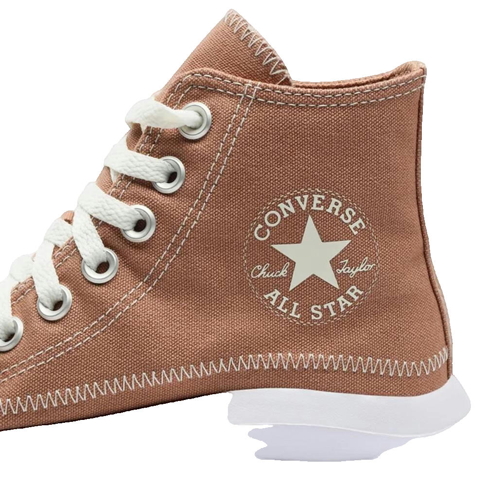 Chaussures Femmes Converse Sneakers Chuck Taylor All Star Move Marron 2/3