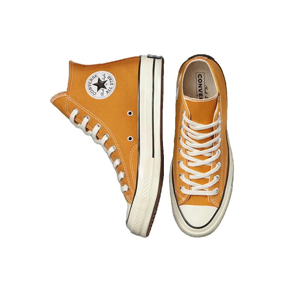 Chaussures Adultes Converse Chuck 70 Vintage Canvas High Orange 2/3