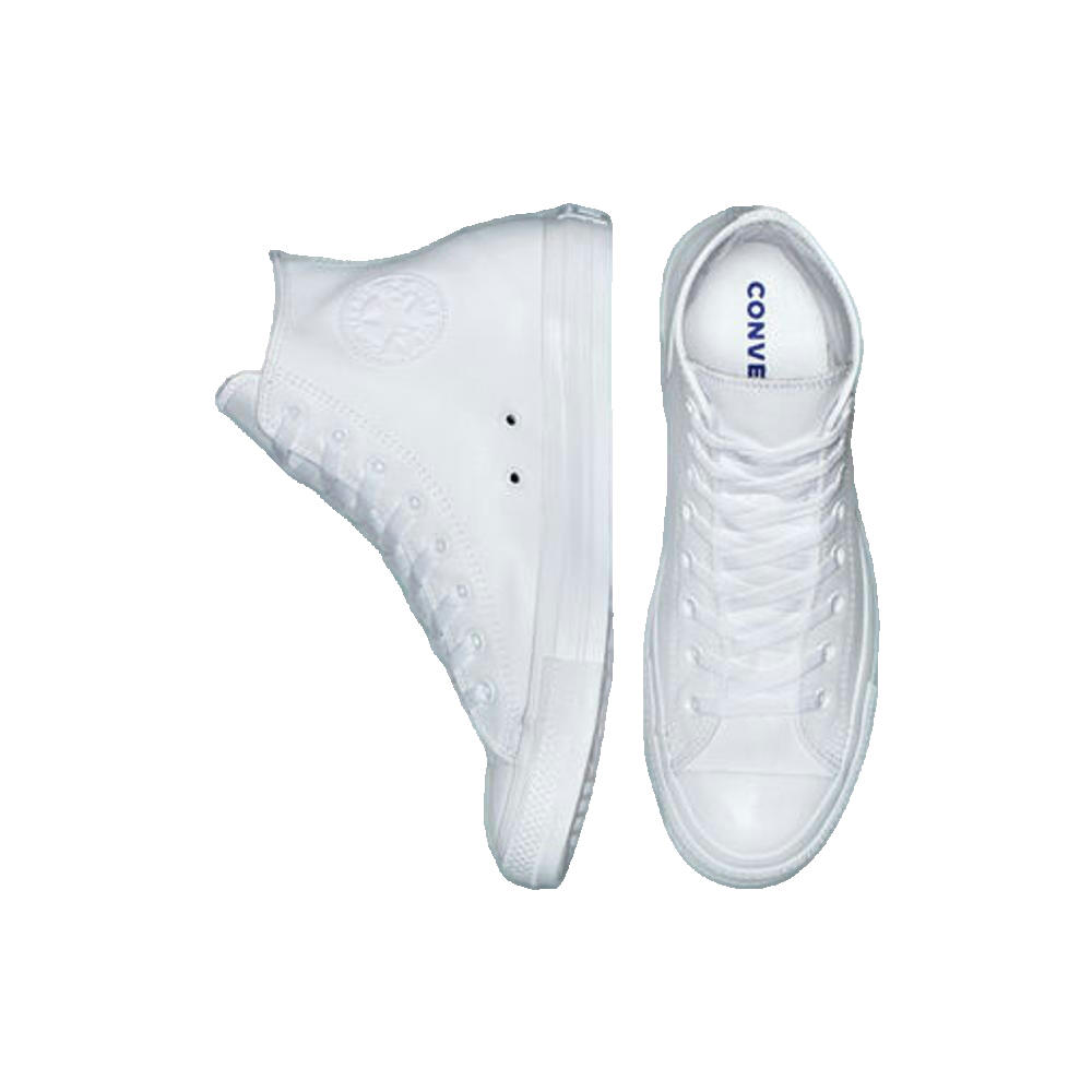 Chaussures Femmes Converse Chuck Taylor All Star Mono Blanc 2/3