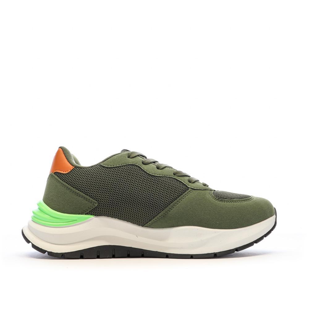 Baskets Kaki/Orange Homme Lotto Twenty6 2/7