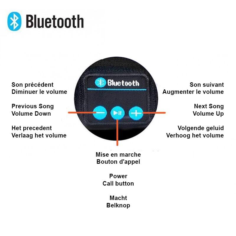 Berretto taglia unica con funzioni Bluetooth 3/3
