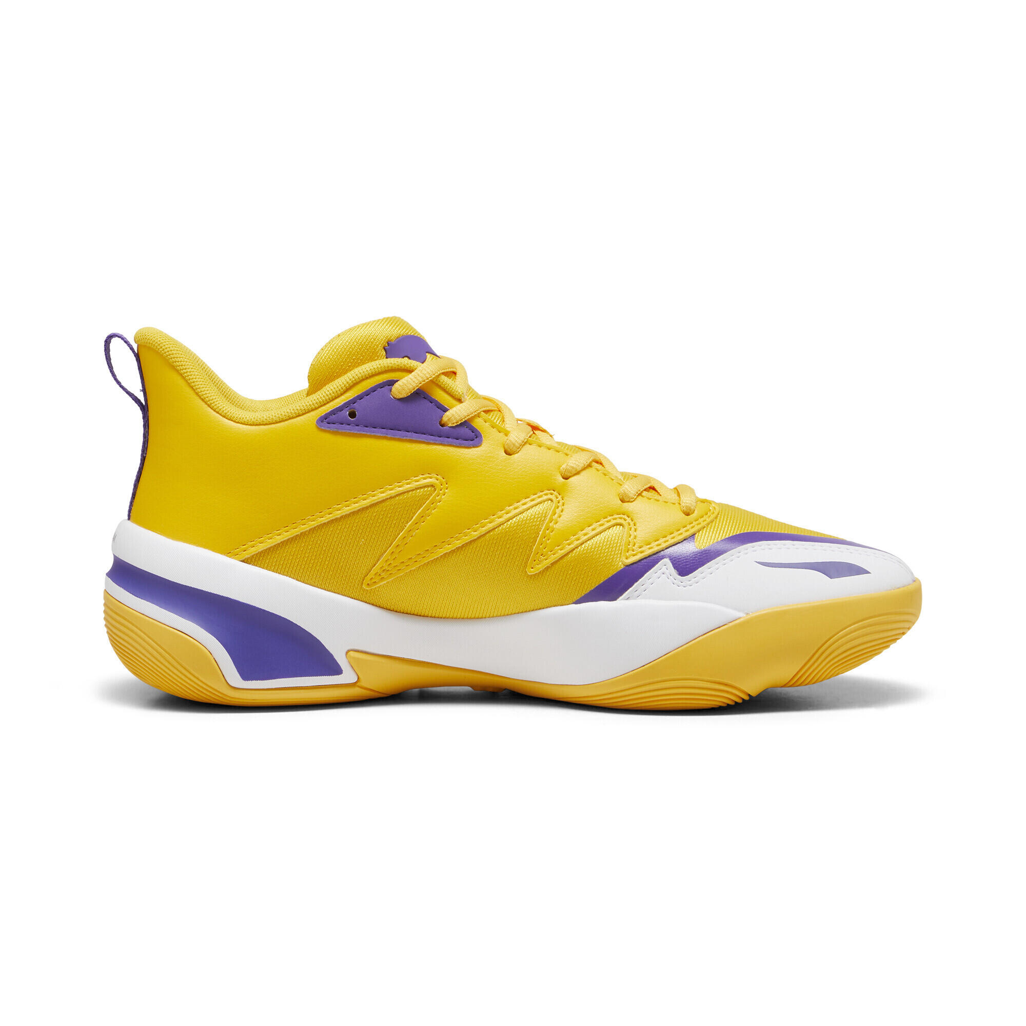 Genetics basketbalschoenen PUMA Yellow Sizzle White 7/7