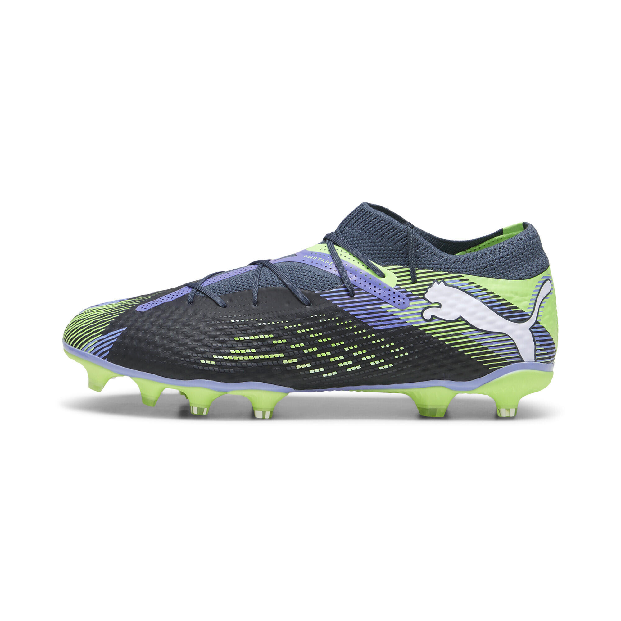 Kopačky FUTURE 7 PRO+ FG/AG PUMA Gray Skies White Fizzy Apple Yellow 6/7