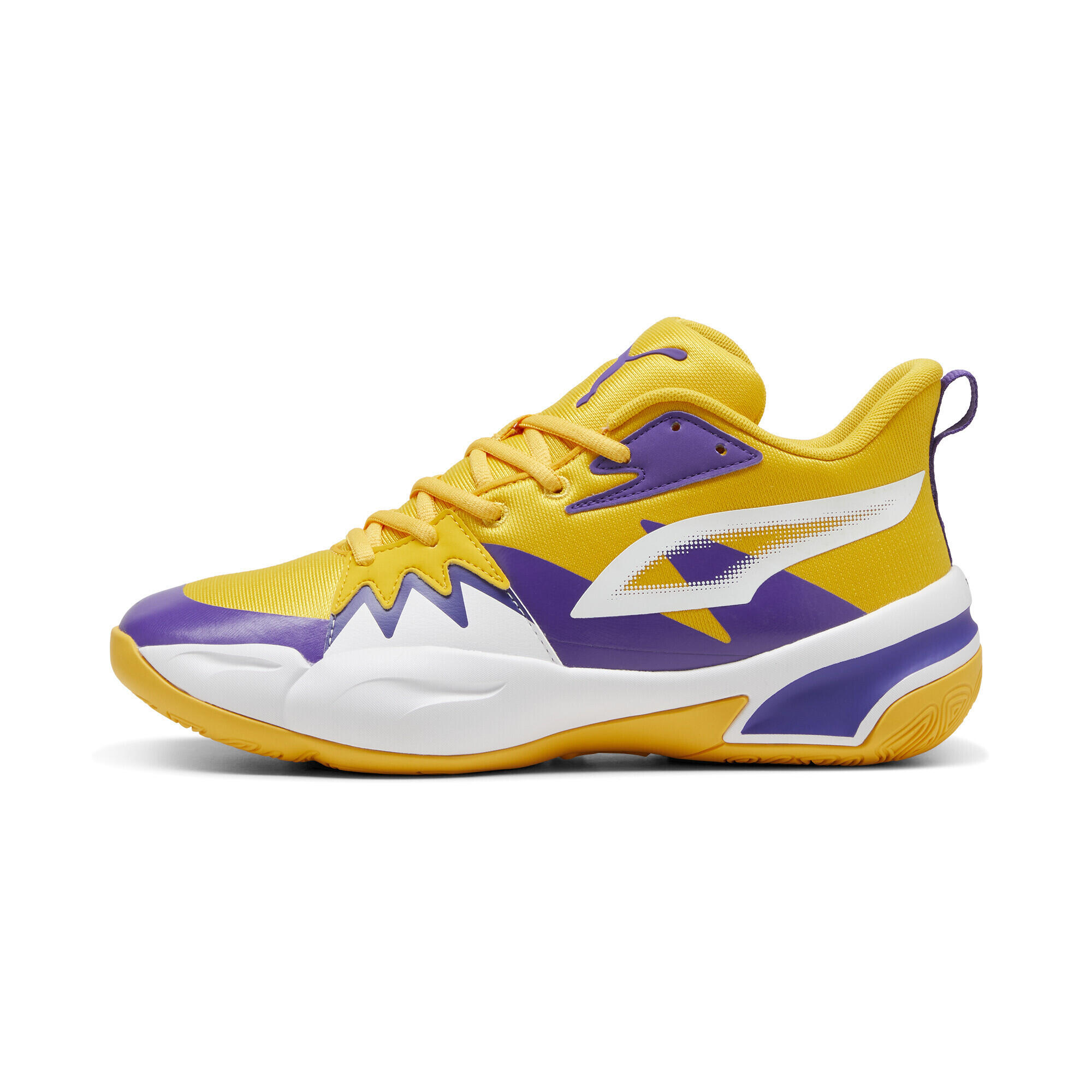 Genetics basketbalschoenen PUMA Yellow Sizzle White 5/7