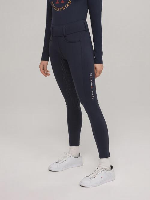 TOMMY HILFIGER EQUESTRIAN Tommy Hilfiger Equestrian Vermont Full Grip Rijbroek Dames Blauw