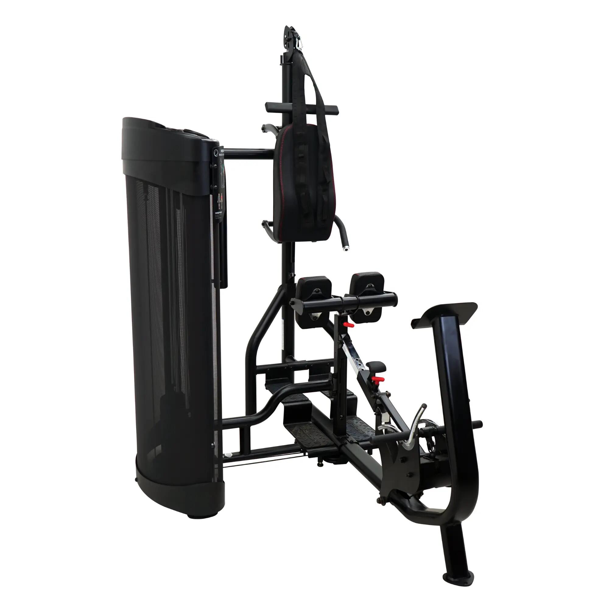 Inspire - Dual Station Abdomen + Dos - Appareil Multifonction - Noir - Decathlon