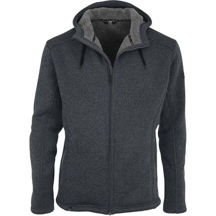 Polar-Strickfleecejacke Jachenau mit Kapuze