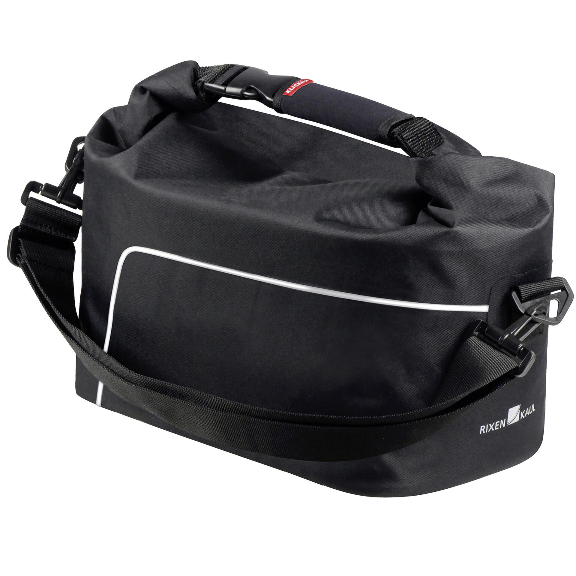 Klickfix - Sacoche De Porte-bagages Rackpack Waterproof, Uniklip 2 - Sacoche Vélo - Noir - Decathlon