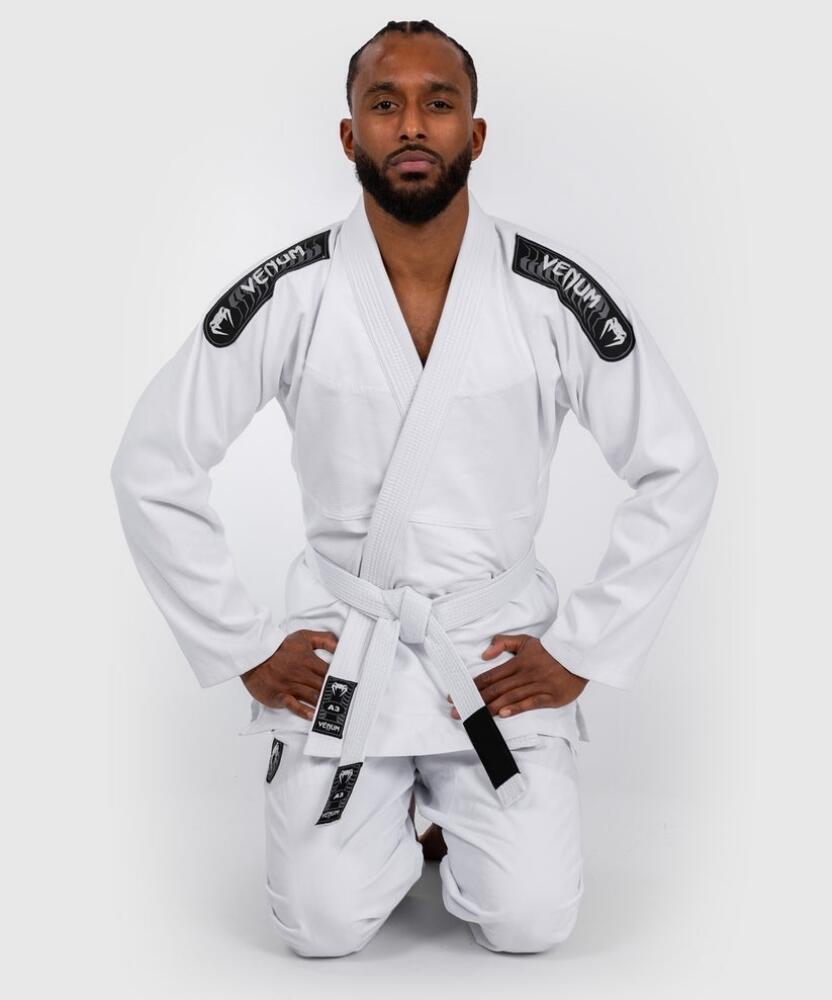 Kimono Venum First BJJ blau Jacke perlé 325 g/m² Hose ripstop 5/9