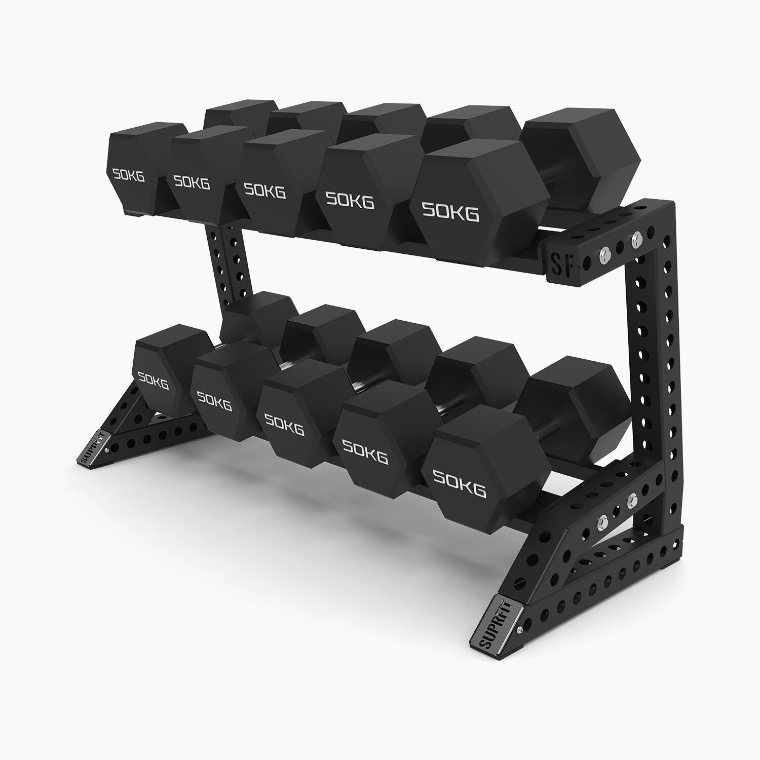 Suprfit Hex Dumbbell Rack 2/4