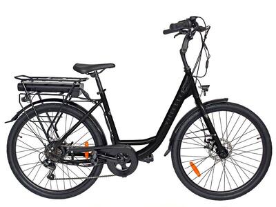 Villette le debutant plus dames e-bike 7.8ah 7sp 26 inch glossy black