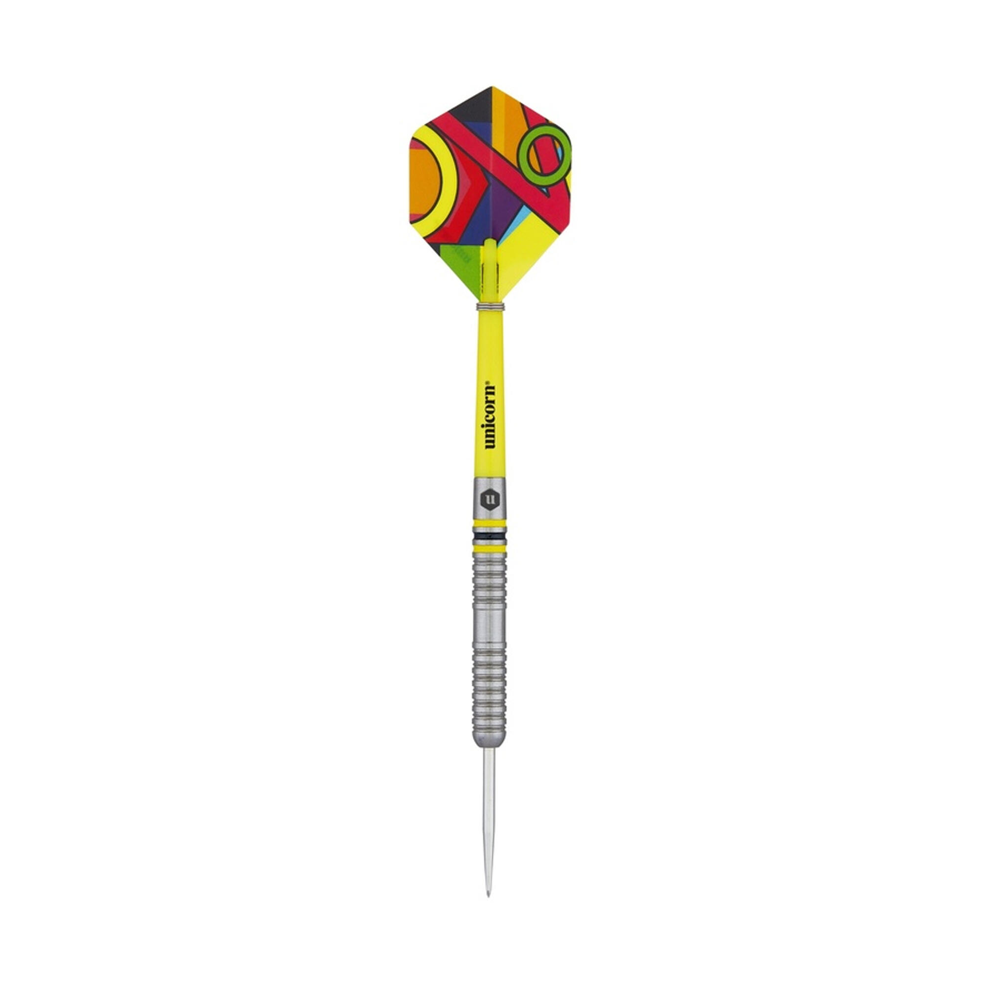 Flair Tungsten Darts Set (Pack of 3) (Yellow/Multicoloured) 2/3