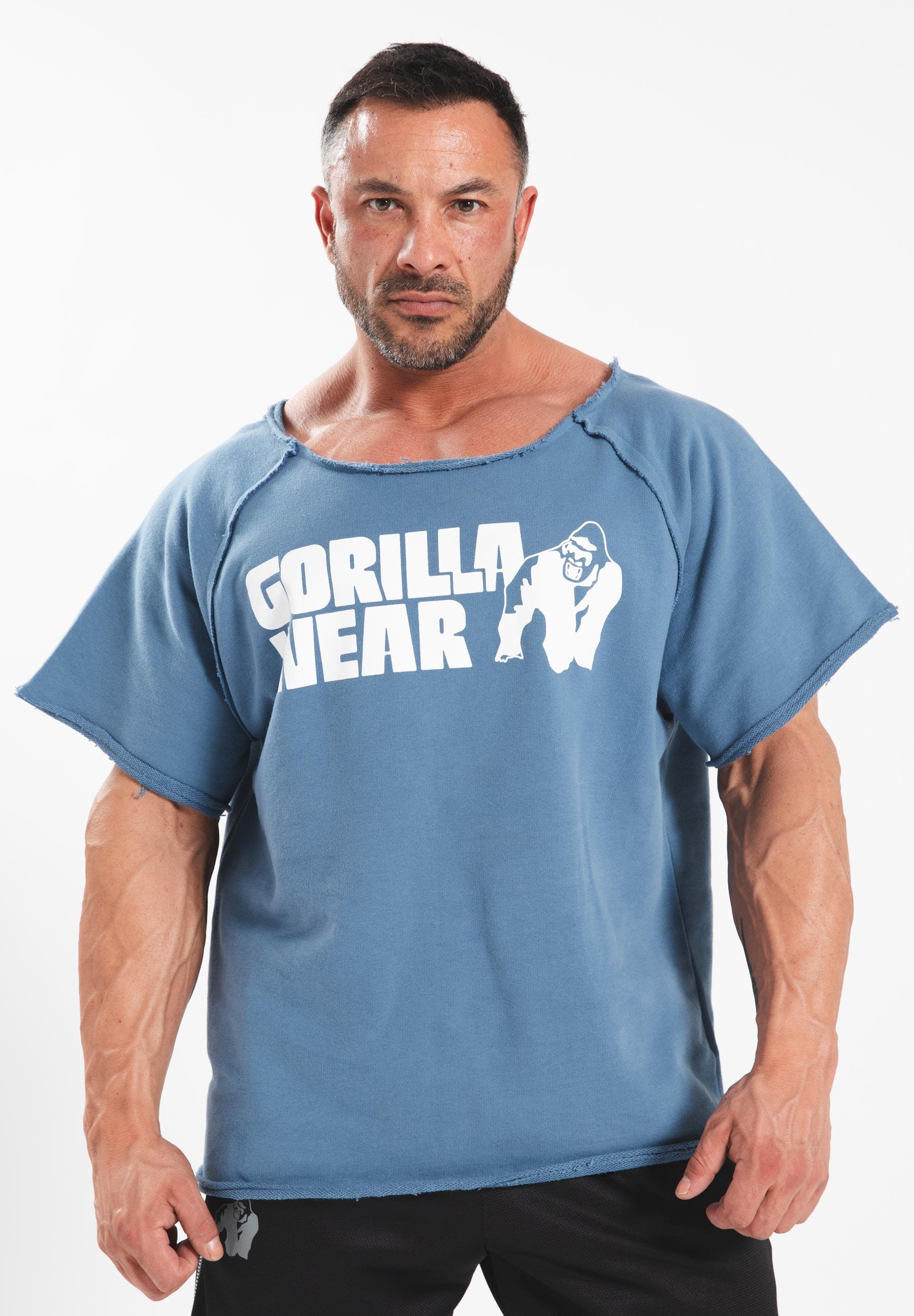 Classic top de treino - coronet azul