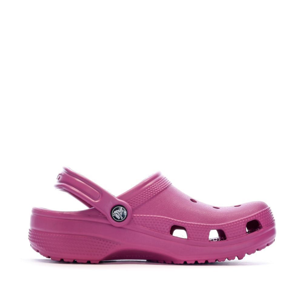 Crocs Sabot Classic Fuchsia da Donna 3/7