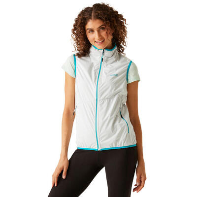 Gilet Imbottito Donna Regatta Bianco Blu Tahoe