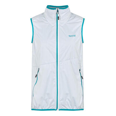 Dames bodywarmer (wit/tahoe blauw)