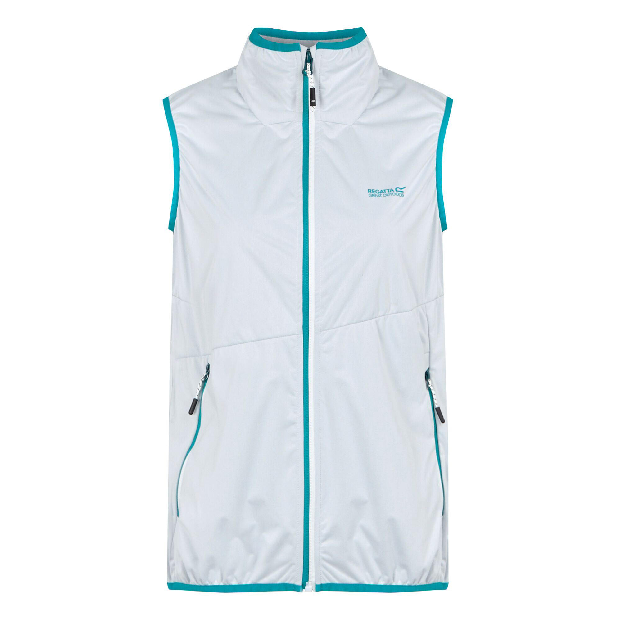 Regatta - Veste Sans Manches Femme (blanc / Bleu Tahoe) - Gilet Sans Manche - Marron|vert - 52 2xl - Decathlon