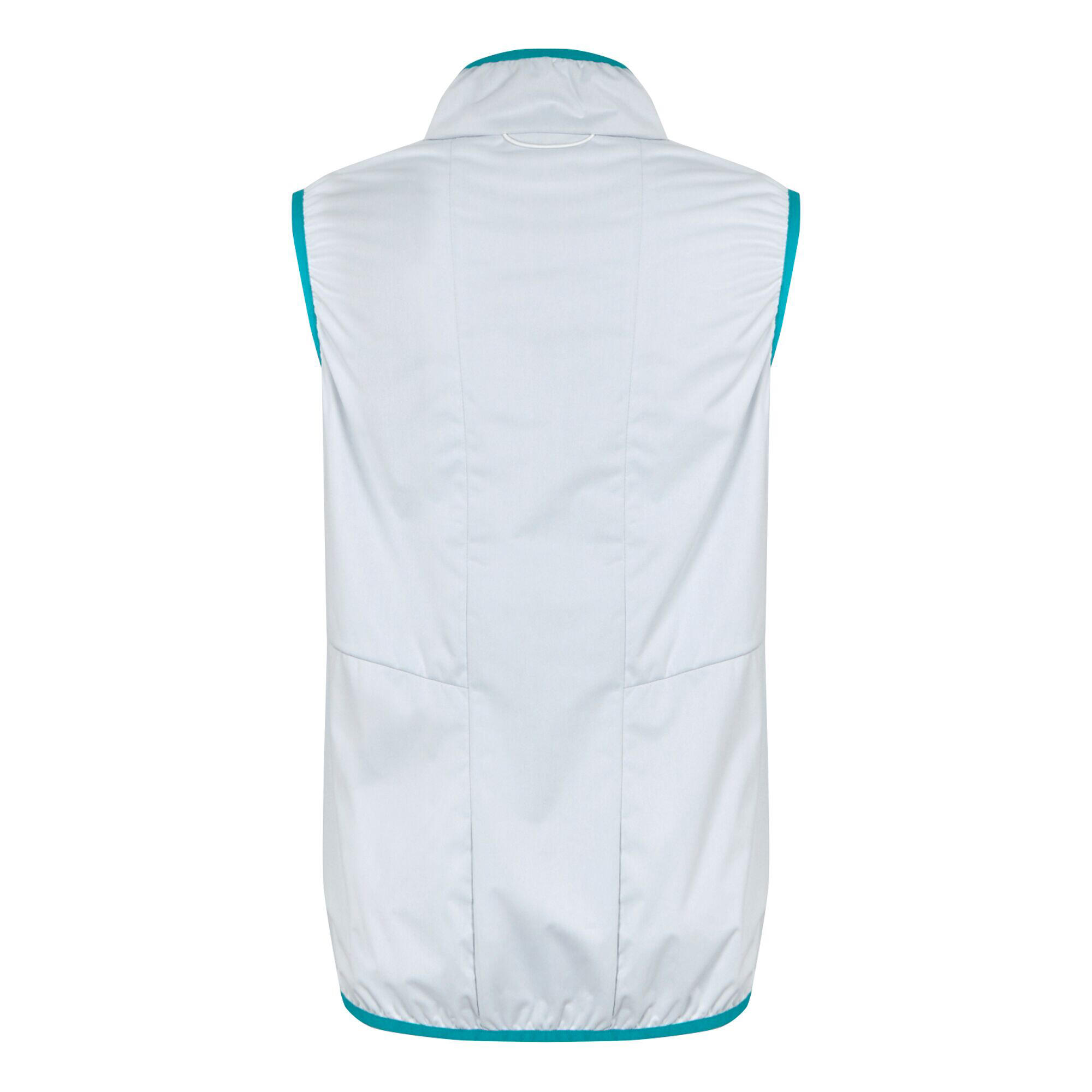 Dames Bodywarmer (Wit/Tahoe Blauw) 2/5
