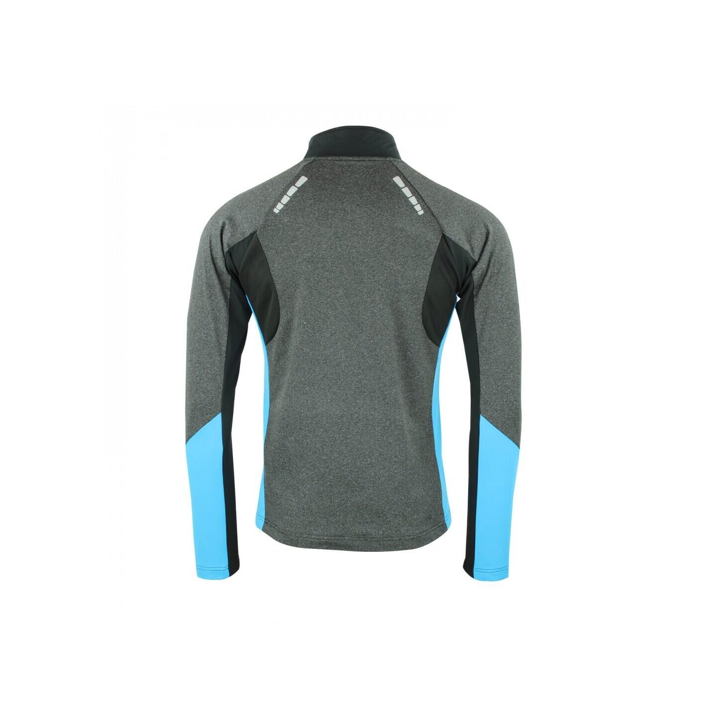 T-shirt 1ere peau avec zip Peak Mountain 3/3