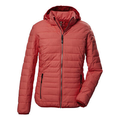 Funktionsjacke in Daunenoptik UYAKA Wandern/Outdoor/Trekking Damen koralle 8.000
