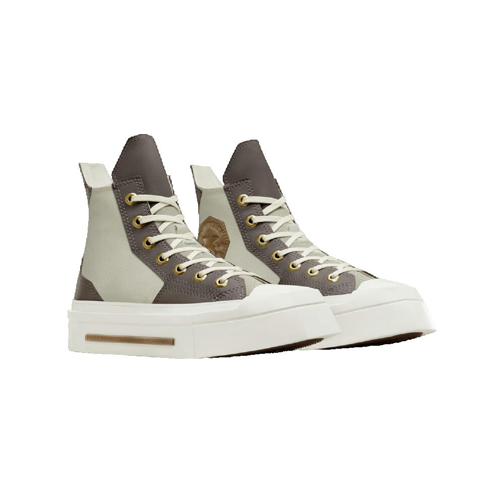 Chaussures Femmes Converse Chuck 70 De Luxe Squared Gris 3/3