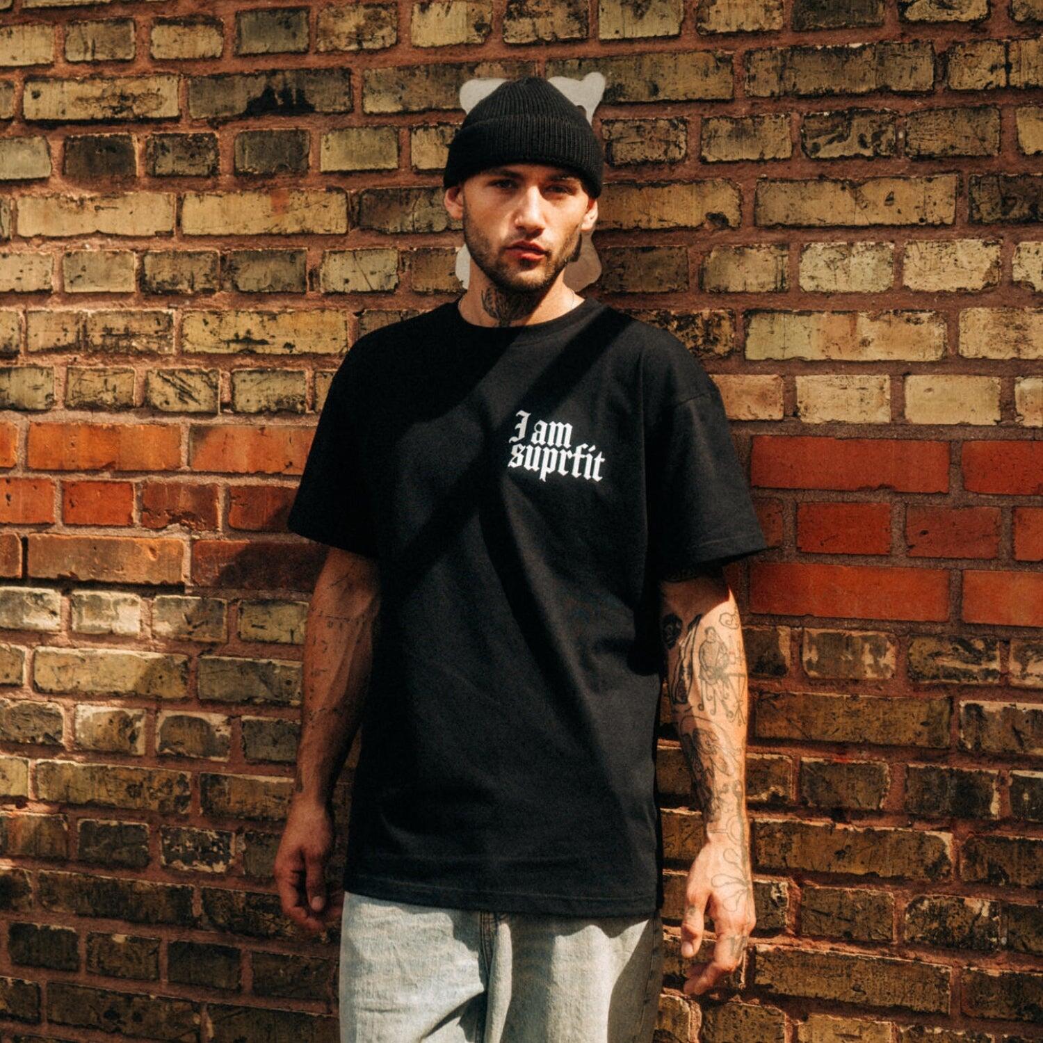 Suprfit Unstoppable Unisex T-Shirt Black 3/6