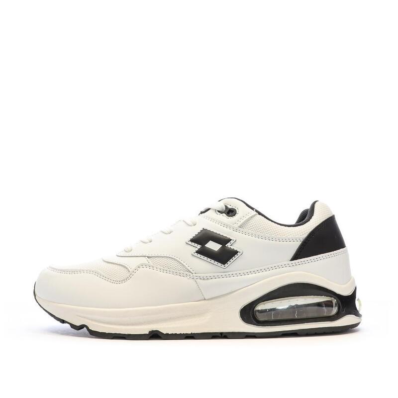 Baskets Blanc/Noir Homme Lotto Basket Lotto Six100