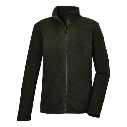 Killtec KOW 90 Cardigan Fleece-Jacke - Herren - Dunkelmoos (Tonal Melange)