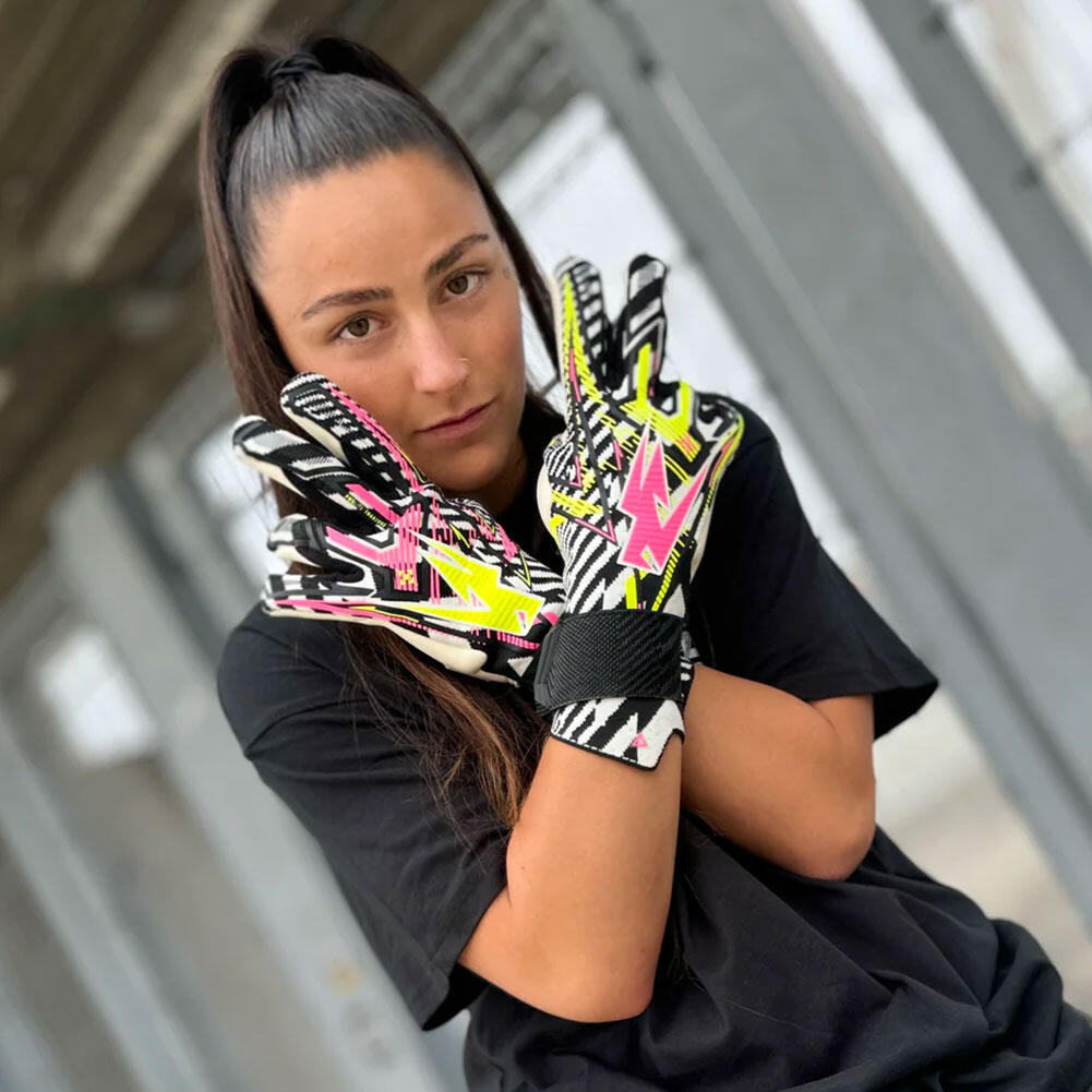 Kaliaaer Z3RO° DAZZLE Goalkeeper Gloves 3/4