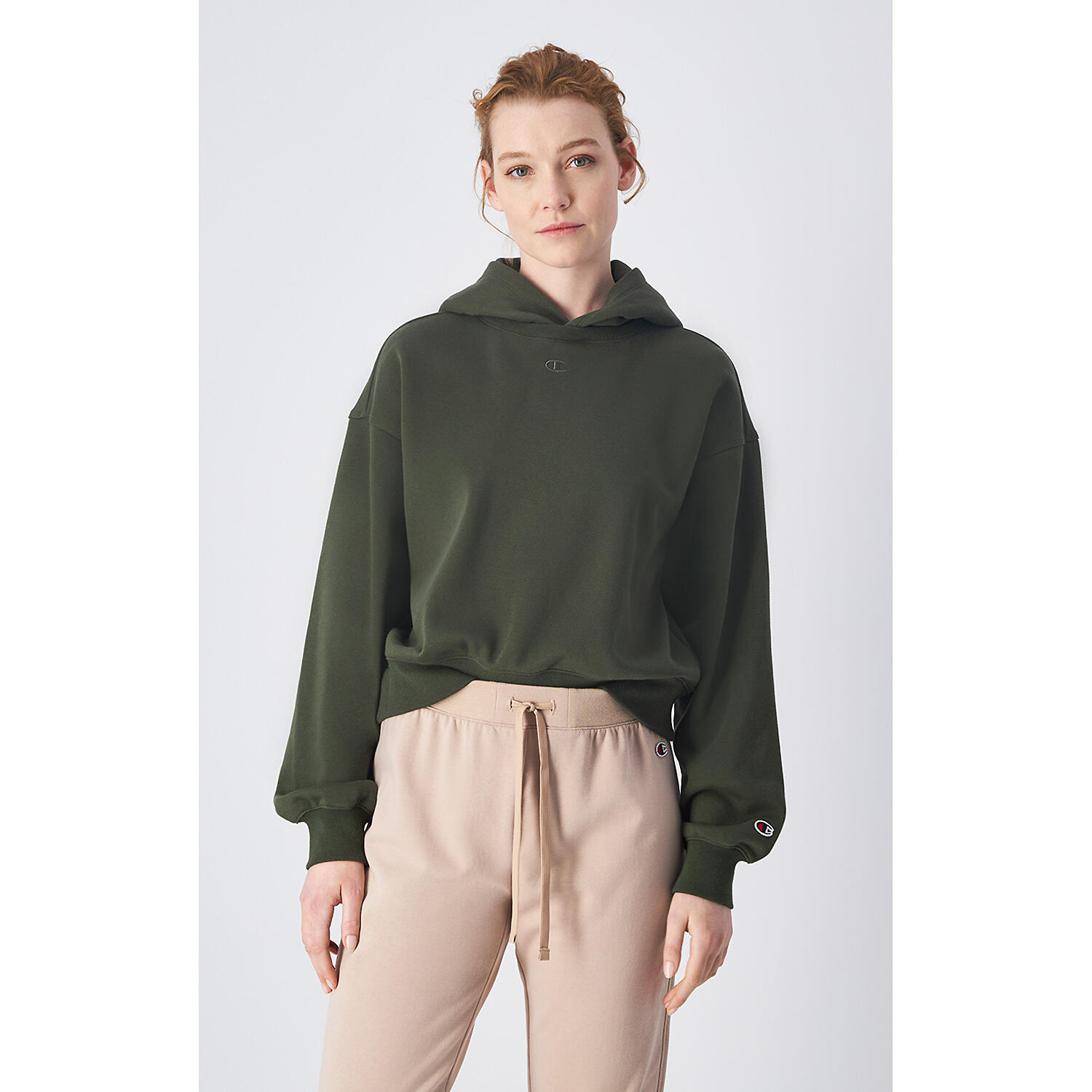 Sweat à capuche Champion modèle 117539-GS508 pour femmes 2/3