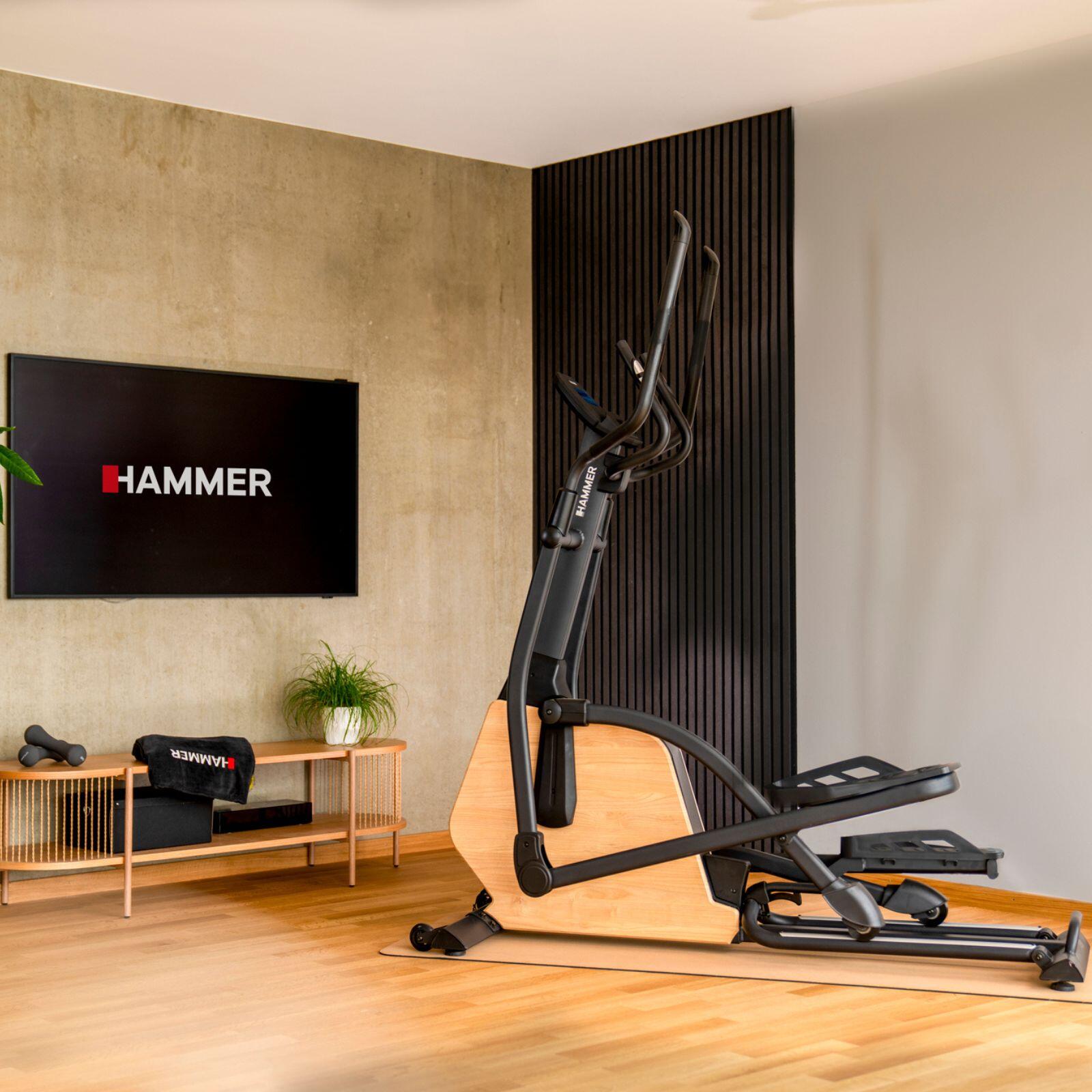 Hammer Fitness CrossPace 5.0 NorsK - Ellittica / Crosstrainer con Zwift 6/7