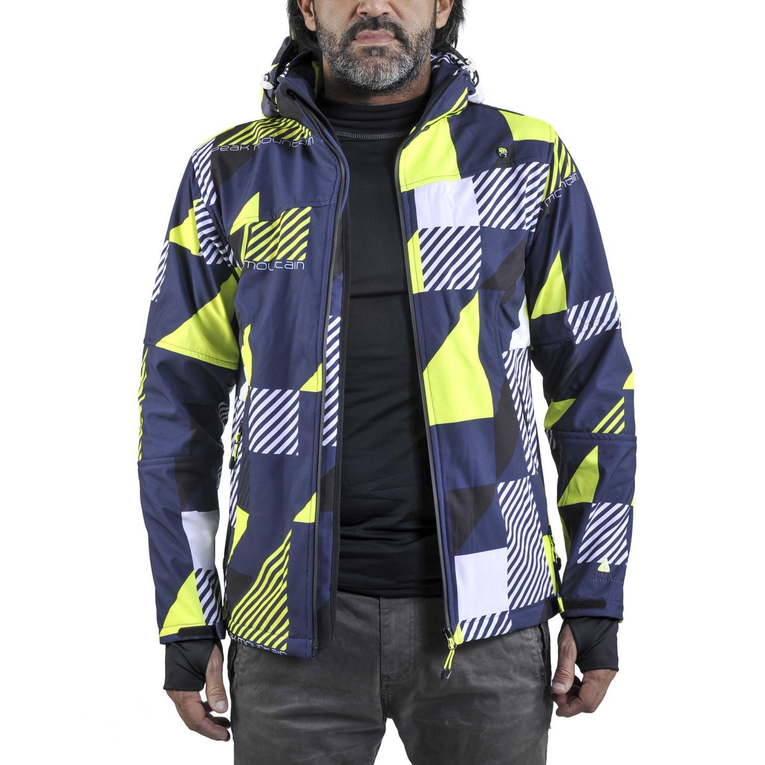 Jaqueta softshell estampada Peak Mountain Cover 3/5