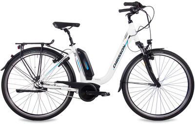 Chrisson elektrische stadsfiets e-cassiopea 28 inch 50 cm dames 7v v-brakes