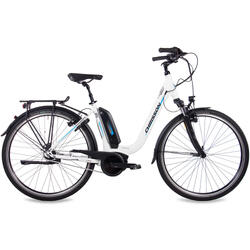 Chrisson Vélo de ville électrique E-Cassiopea 28 Pouces 50 cm Femme 7SP V-Brake