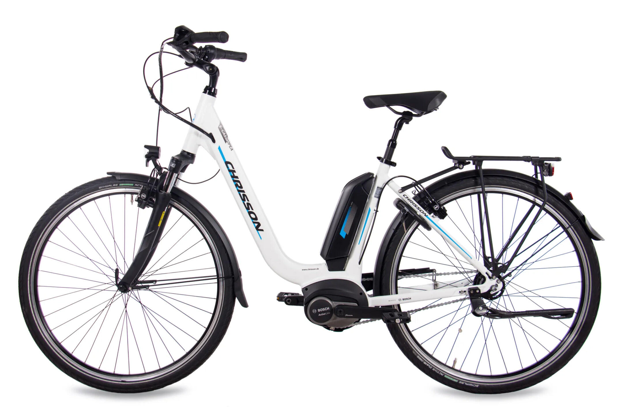 Chrisson Elektrische stadträder E-Cassiopea 28 Zoll 50 cm Damen 7G Felgenbremse 2/7