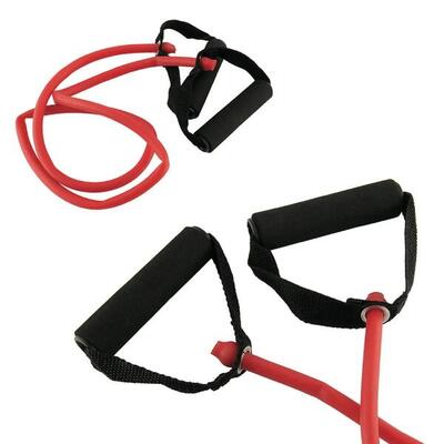Weerstandsband met grip - licht - rood